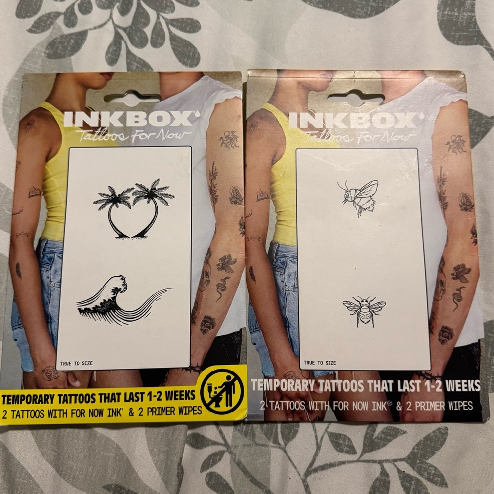 Inkbox Temporary Tattoos Set